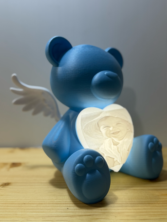 Bear White Wings